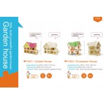 Sweet-House - casuta din lemn (puzzle 3D)